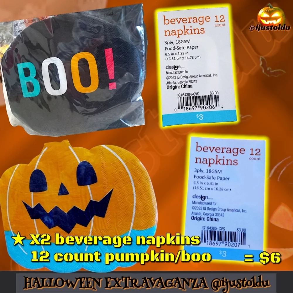 Halloween Extravaganza 16pc Jumbo Bundle №1 | $78 Value - Decor/Supplies/Favors